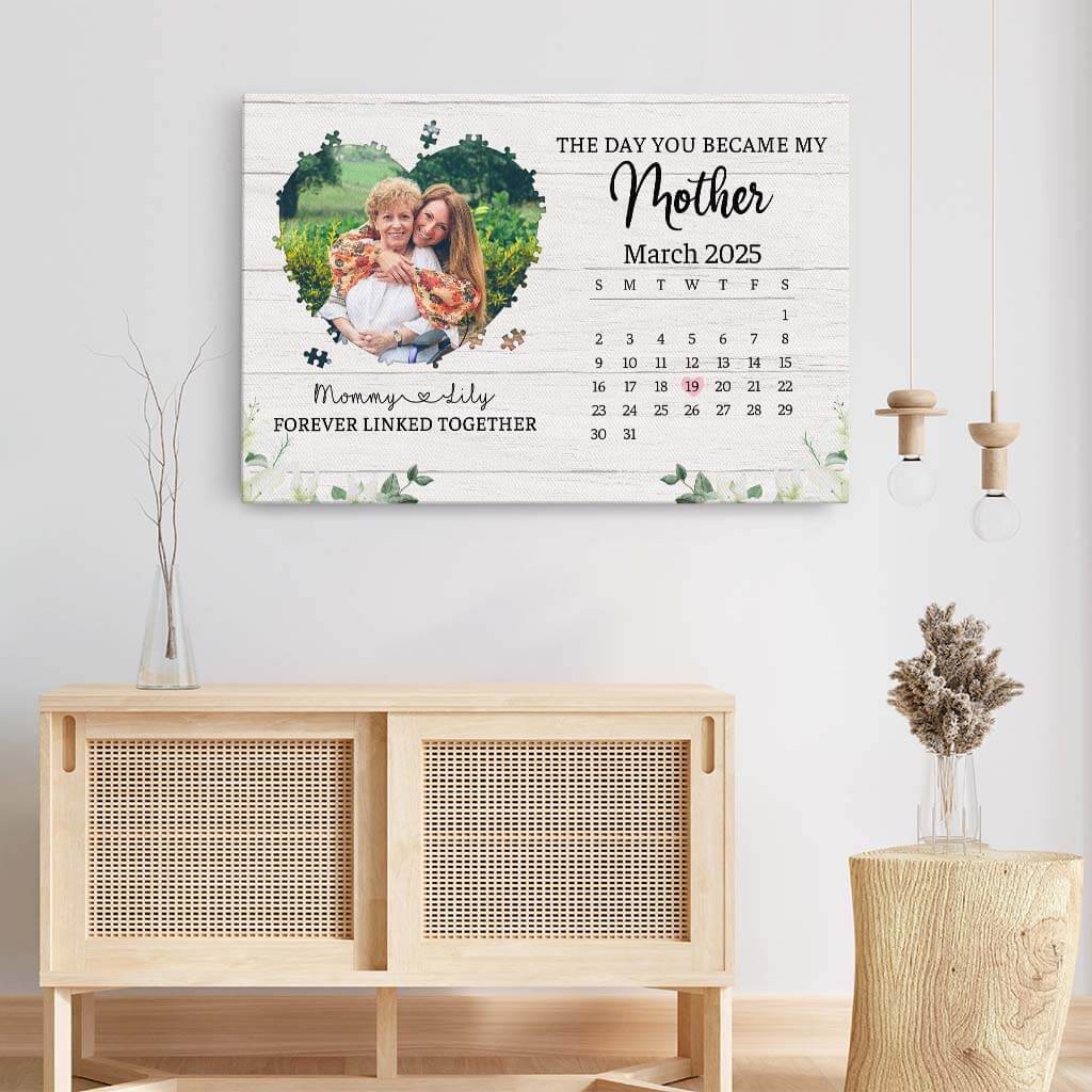 4056CUS3 custom canvas photo prints mothers day gifts from daughter 4056C6M5A