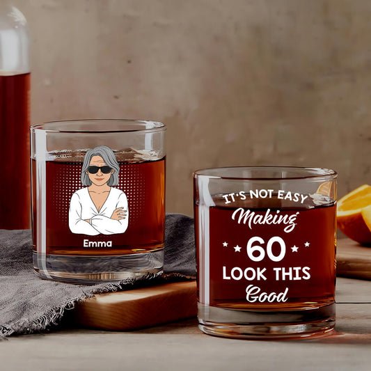 4064IUS1 custom whiskey glass for women funny birthday gifts for her 4064I