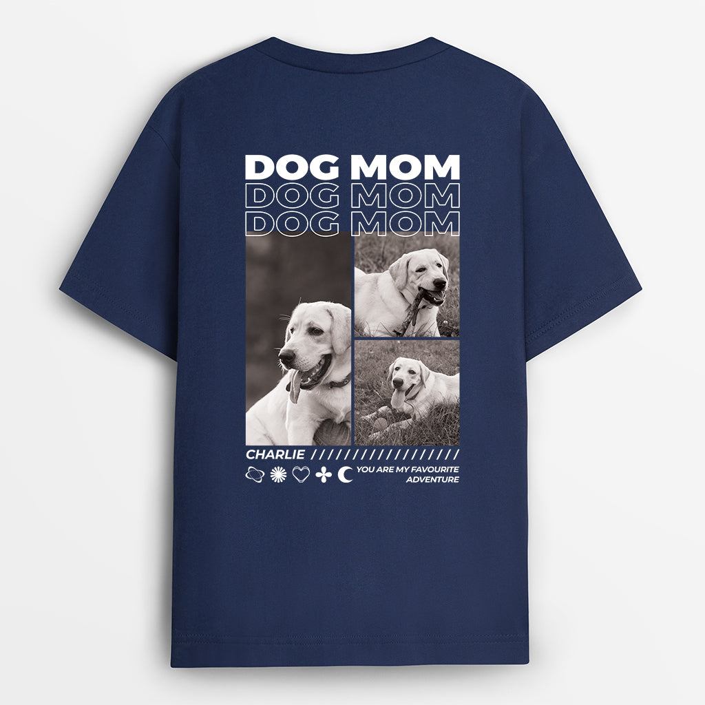 4065AUS1 customized dog t shirts with photo unique dog owner gifts 4065ATM5C