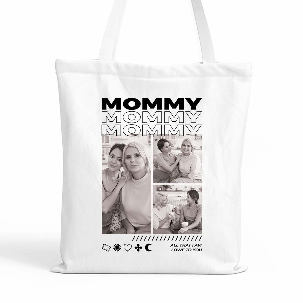 4065BUS1 personalized tote bag for mom_ photo gifts for mother 4065BTM5A