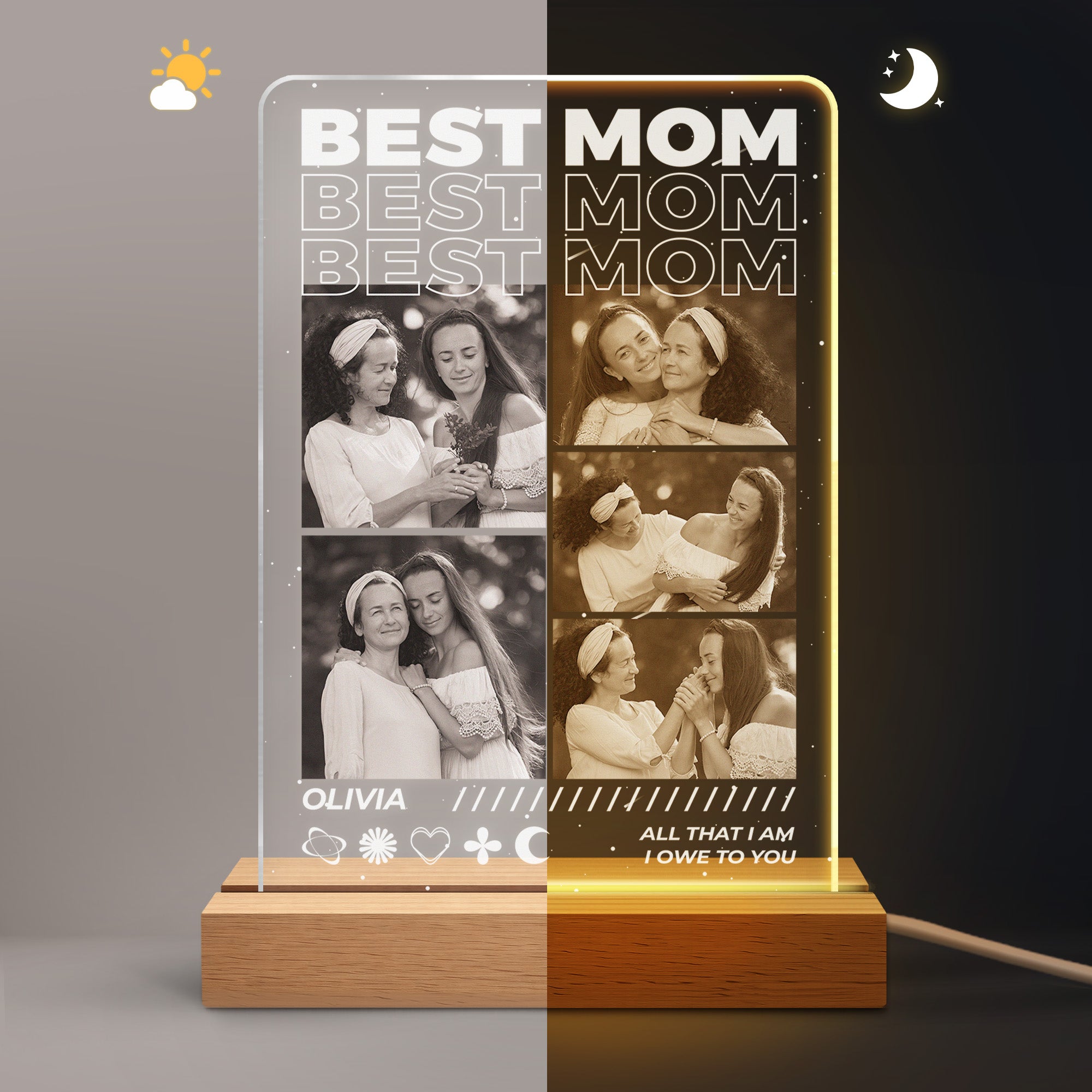 4065LUS5 personalized photo night light_ photo gifts for dad 4065LTQ5B