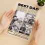 4065RUS3 personalized acrylic plaque with stand photo gifts for dad 4065RTM5B