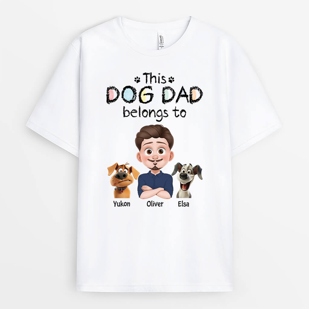4071AUS1 personalized dog shirts for humans unique gifts for dog dads 4071A8I0C