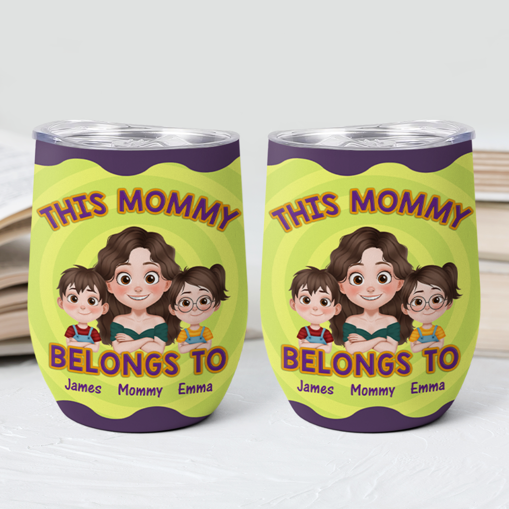 4073TUS2 custom wine tumblers gifts for dad this daddy belongs to 4073T3I0B