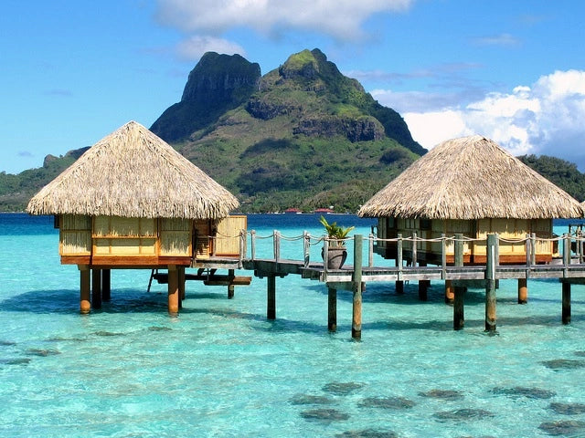 A Tropical Overwater Bungalow Stay as 40th Wedding Anniversary Trip Ideas 
