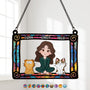 4102UUS1 personalized window hanging suncatcher ornament presents for cat owners_ 4102U8L8D