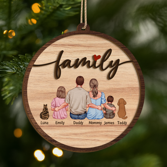 4130OUS1 personalized family ornaments with pets_ 2 layered wood ornament_s 4130O6T5A_651b09a7 1b37 4342 b959 09ee35015ed9