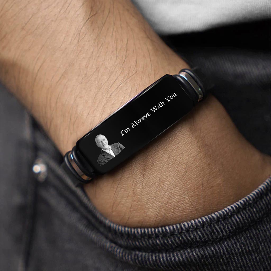 4134JUS2 personalized memorial bracelets_ no longer by my side but forever in my heart 4134J6T5A_c232b37a 95fd 4251 9b8d a075bbddbc1a