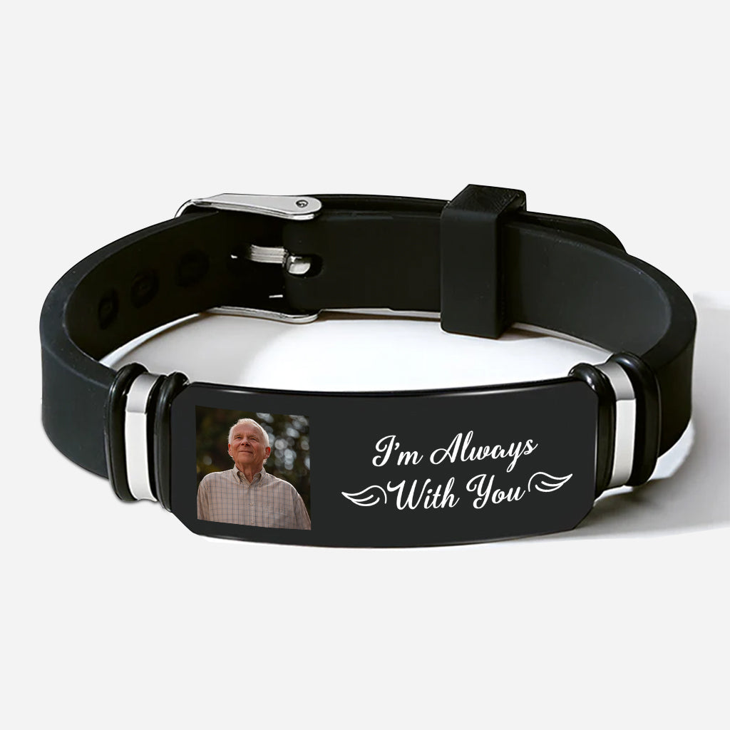 4135JUS1 custom memorial bracelets_ for loved ones im always with you 4135J6T5A
