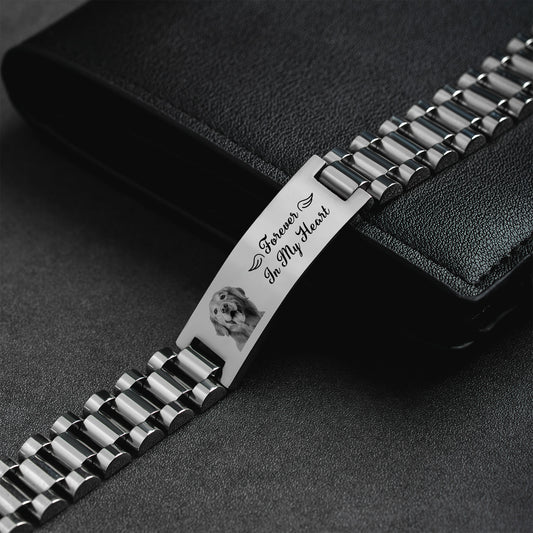 4135JUS1 im always with you bracelet personalized memorial gifts with photo 4135j6v5a_2