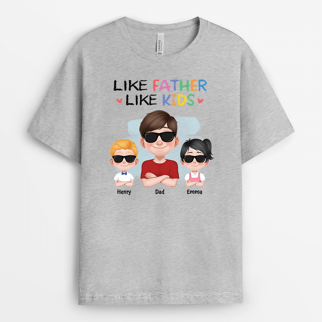 4147AUS2 custom mom gifts_ like mother like daughter son shirts_ 4147AKH0A