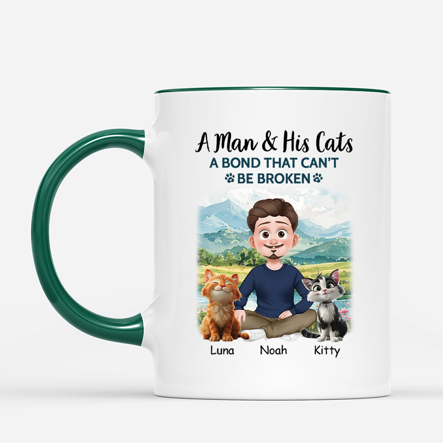 4162MUS2 cat mug personalized cute cat gifts for ladies_ 4162M3K0D