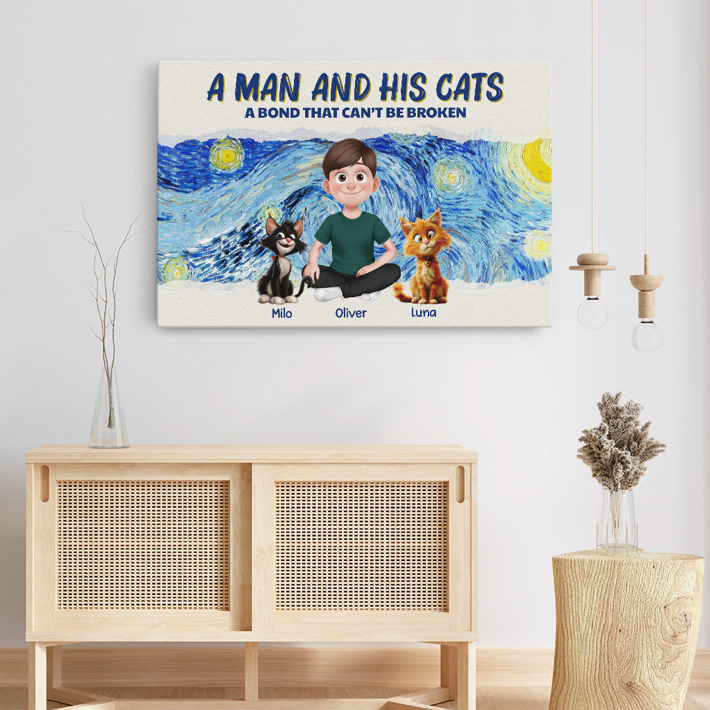 4180CUS3 personalized cat gifts for humans custom cat canvas prints_ 4180CTK5D_e1279d5f b42c 4528 90aa 803110c7e128