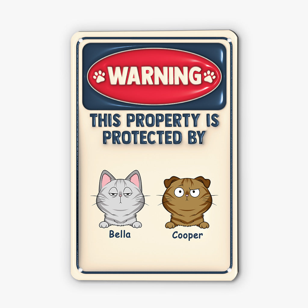 4181EUS2 3d printing effect custom gift for cat lover cat metal sign_ 4181ETL0D_604724c3 346d 4314 b838 6ba6a5bd7758
