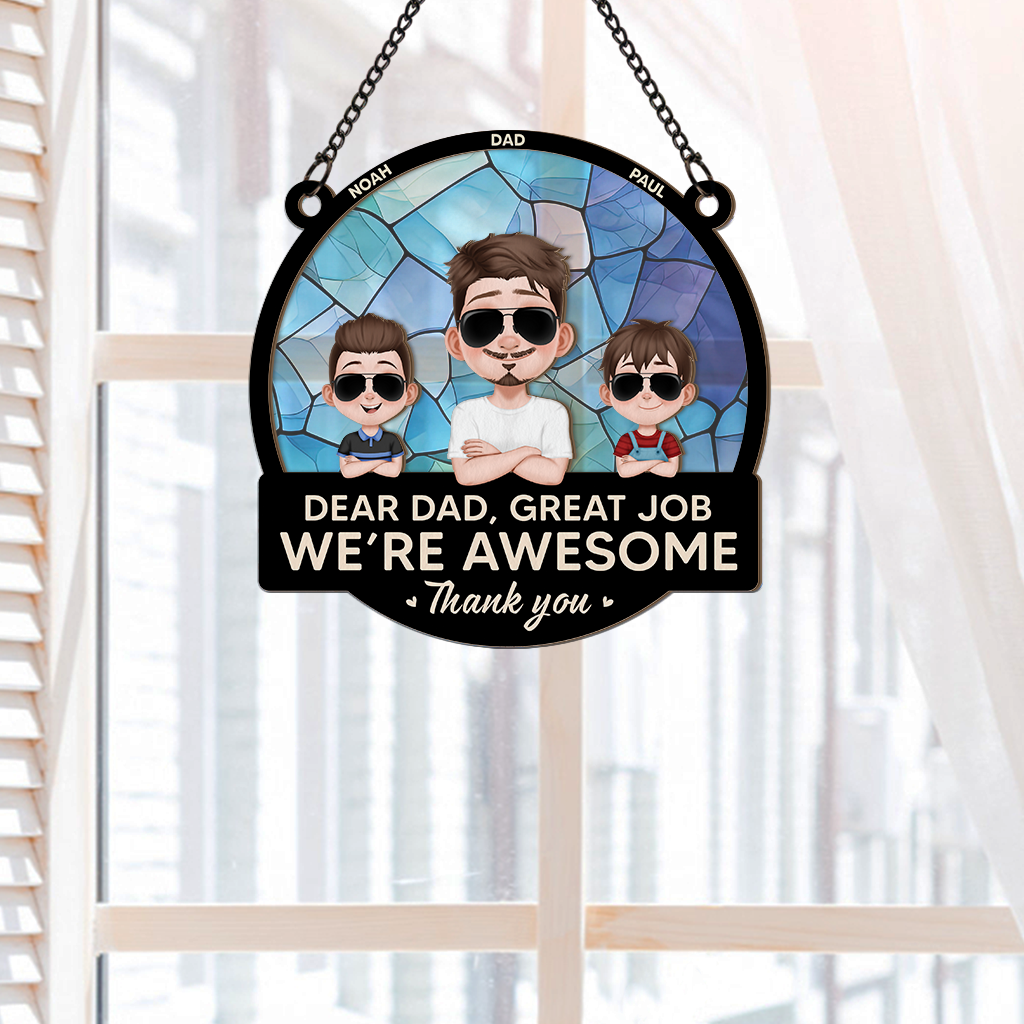 4193UUS2 personalized gifts for mother great job mom suncatcher 4193U8H0A