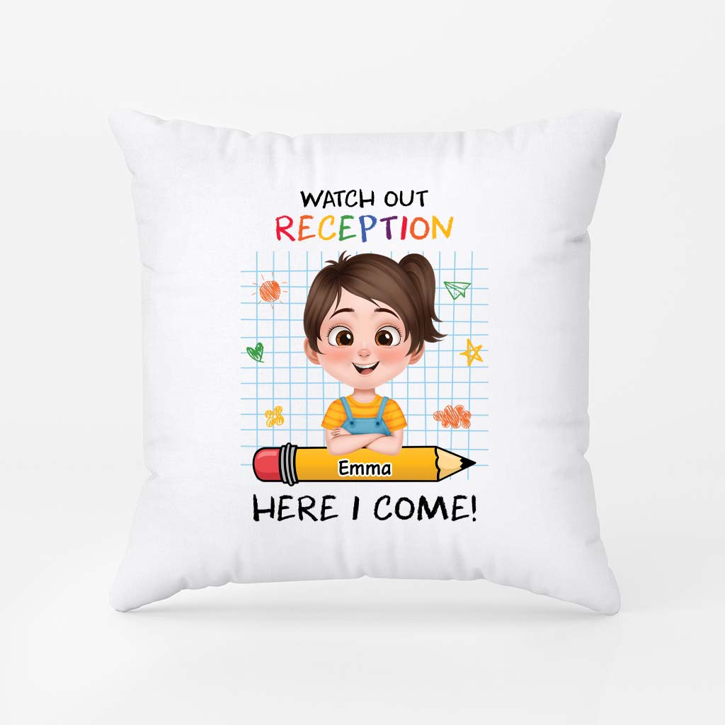 4194PUS2 personalized pillows first day of school gifts for kids 4194P