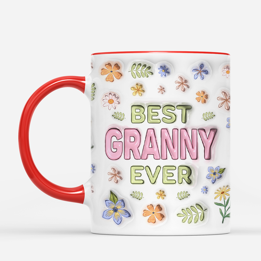 4196MUS2 3d printing effect personalized gift for mom best mom ever mug  4196MKH5A