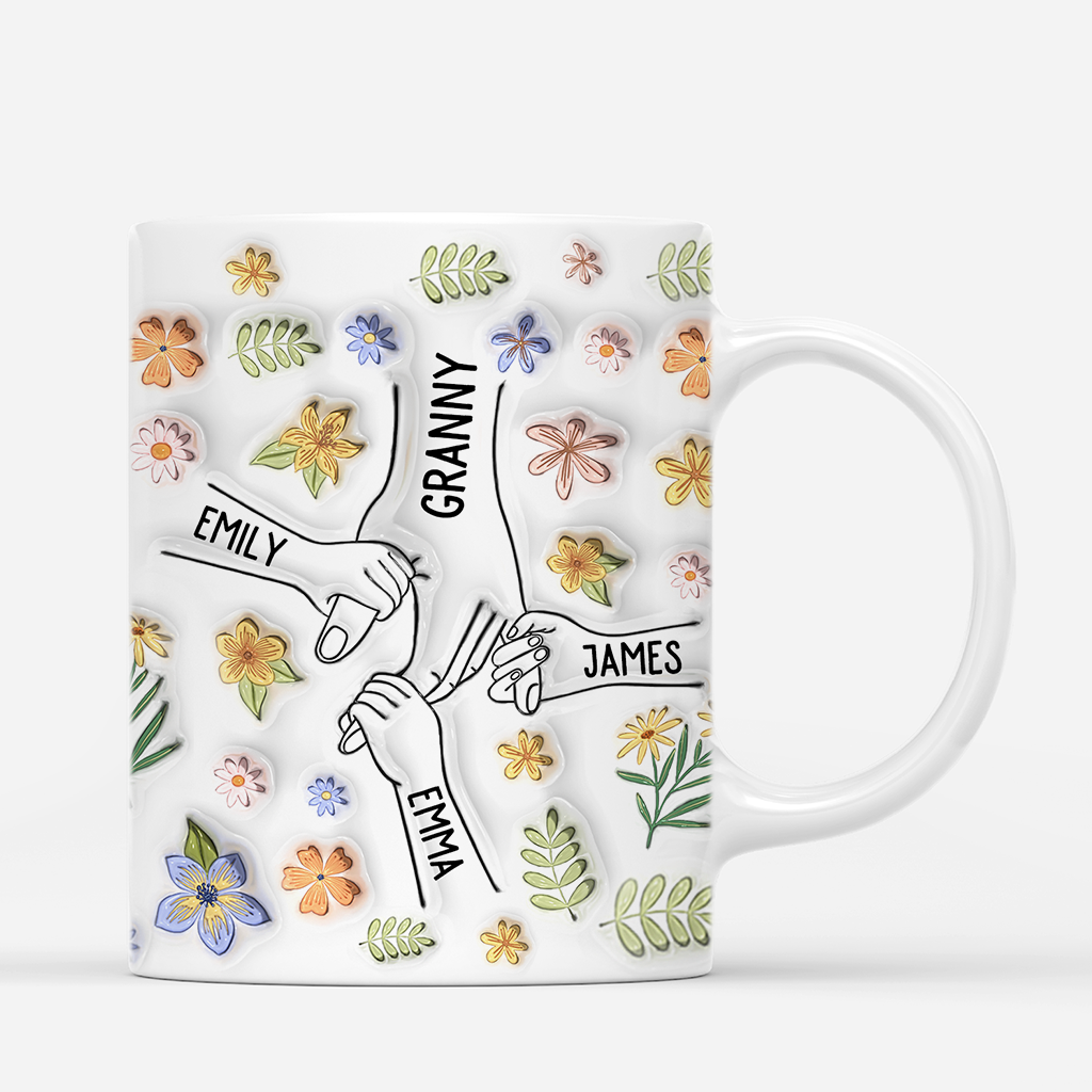 4196MUS3 3d printing effect personalized gift for mom best mom ever mug  4196MKH5A