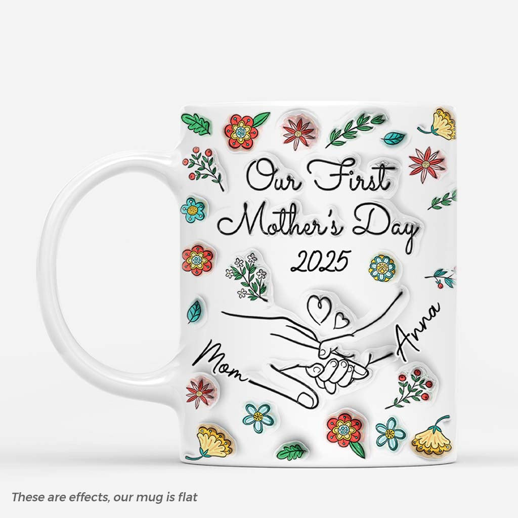 4214MUS1 3d printing effect personalized gifts for new mom first mothers day 3d mug 4214M3T5A