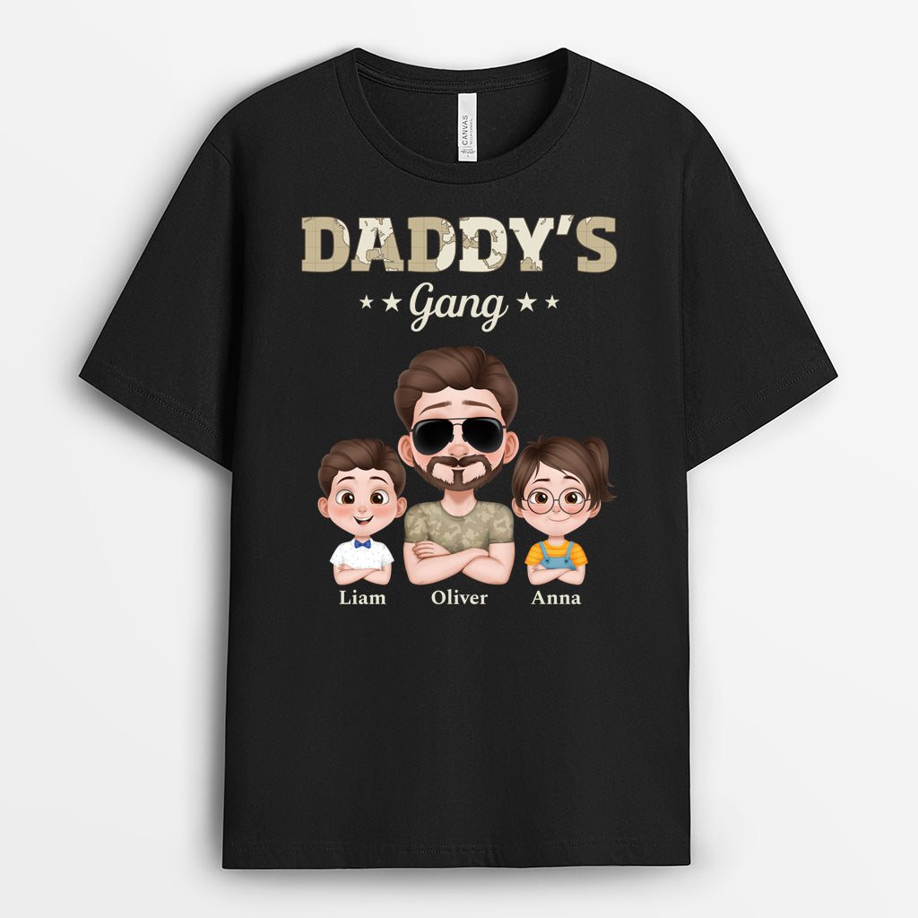 4231AUS1 personalized fathers day gifts dad tee shirts_ with names 4231A3T0B