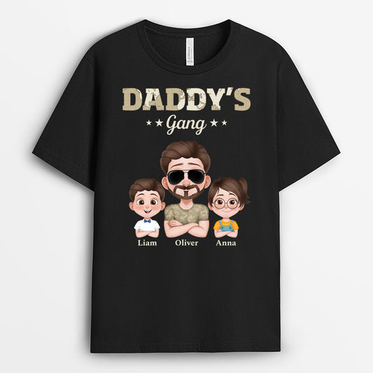 4231AUS1 personalized fathers day gifts dad tee shirts_ with names 4231A3T0B