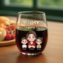 4231IUS2 personalized stemless wine glasses cool gifts for dad 4231I