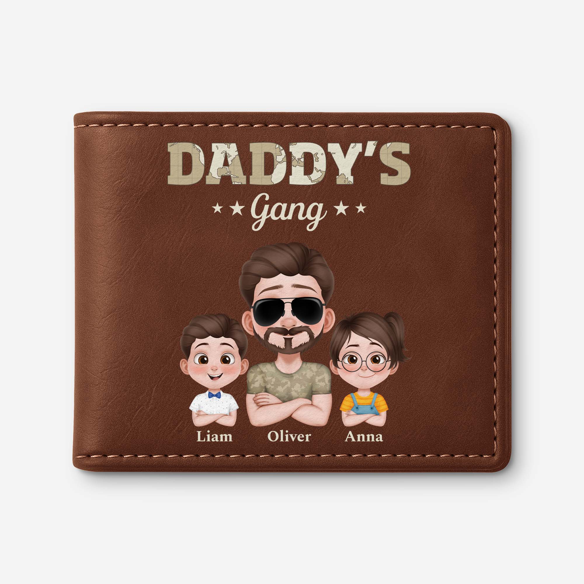 4231JUS1 personalized fathers day leather wallet unique gifts for dad 4231J3T0B