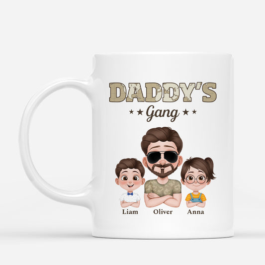 4231MUS1 personalized dad gift s daddys gang mugs 4231M3H0B