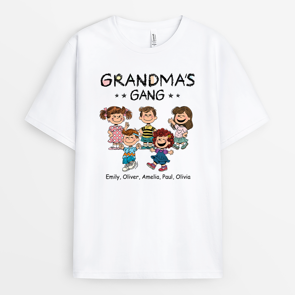 4238AUS1 personalized gifts for grandma grandma shirts with grandkids names 4238A5H8A