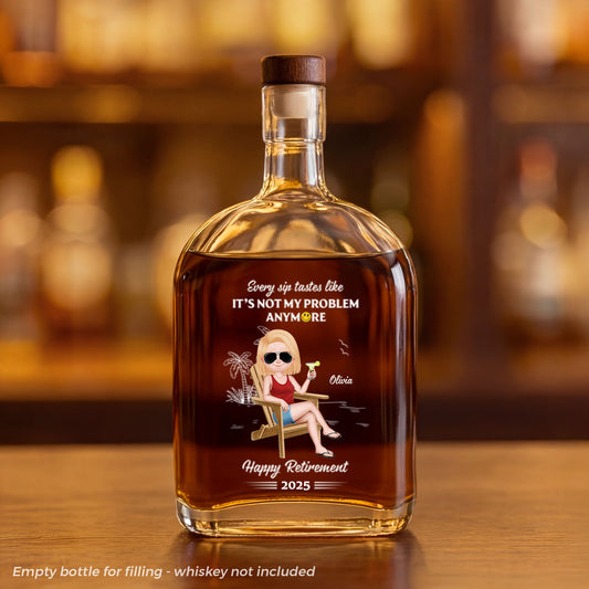 4239AUS1 personalized whiskey bottles funny retirement gifts for menwomen 4239aitv5a_2