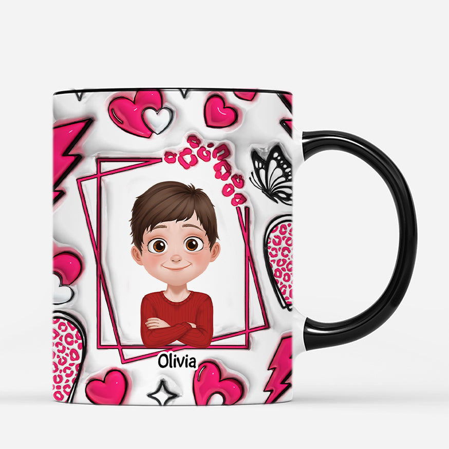4245MUS3 3d printing effect personalized mothers day gifts_ mama mug 4245M6L5A