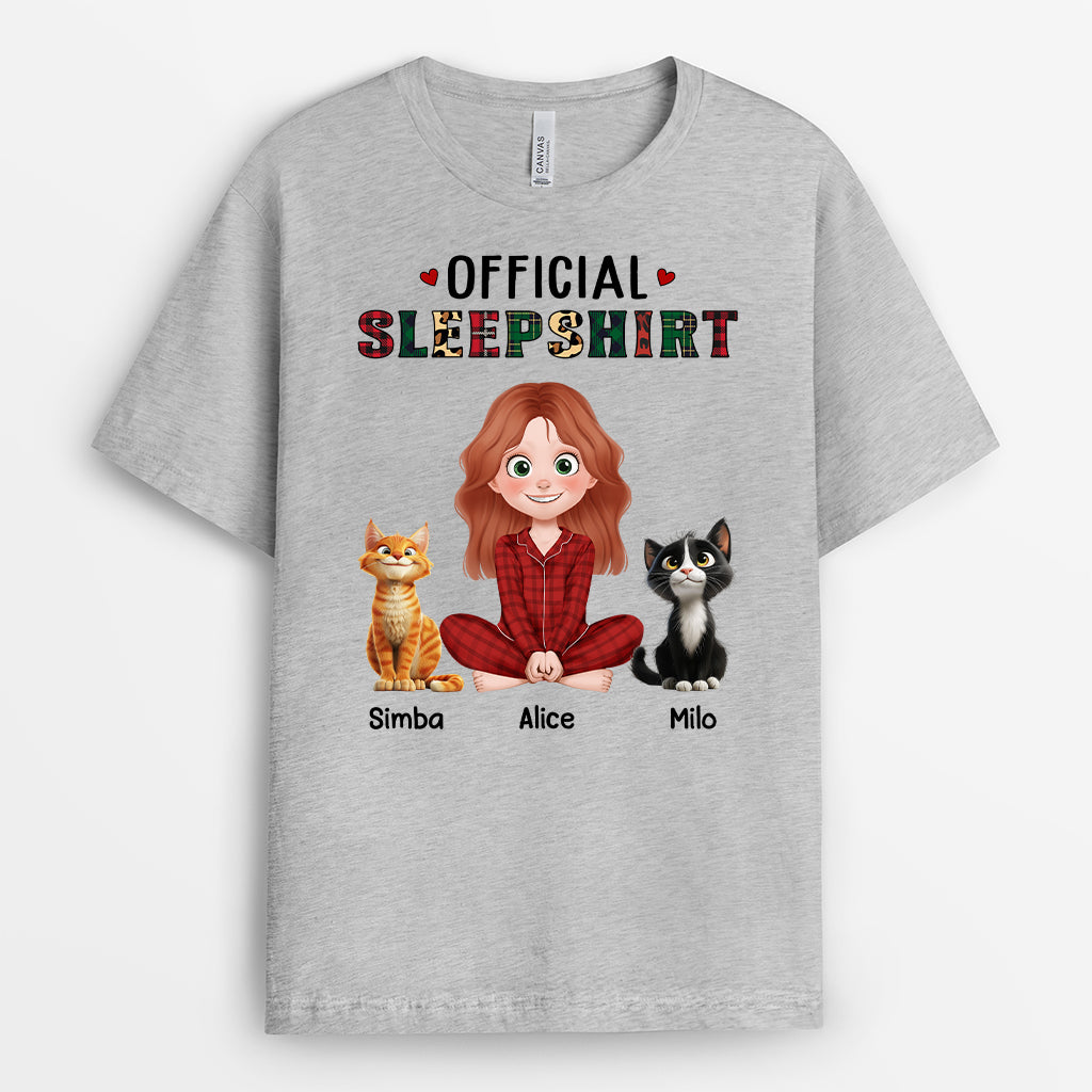 4247AUS2 personalized cat shirts for men official sleep shirt 4247A6K0D
