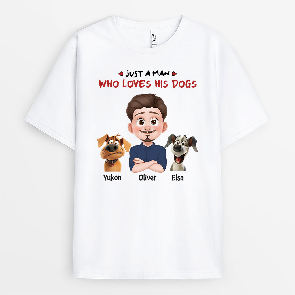 4255AUS1 custom dog shirts for humans cute dog dad t shirt 4255A8K0C
