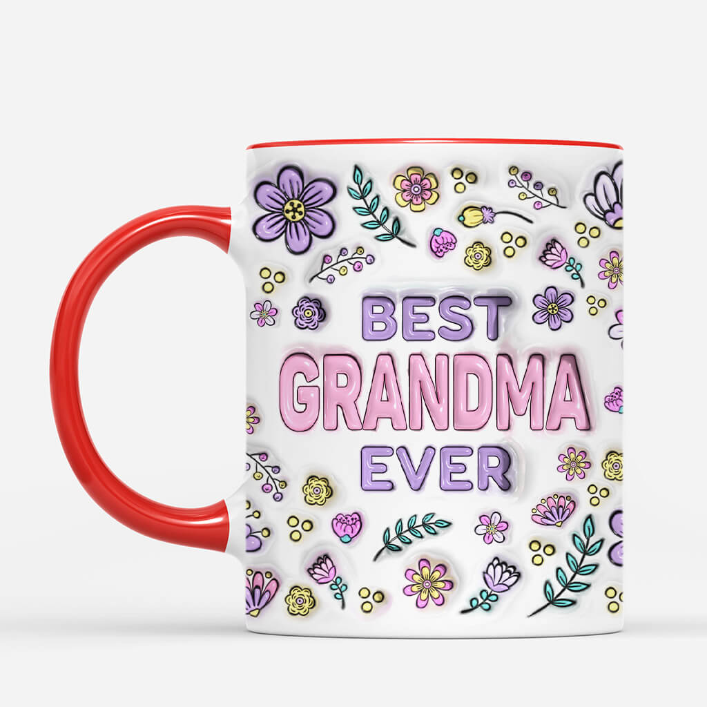 4258MUS2 3d printing effect personalized gifts for mom best mom ever mug 4258M
