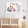 4270CUS3 personalized mothers day gifts for wife to my wife canvas 4270CTT5A