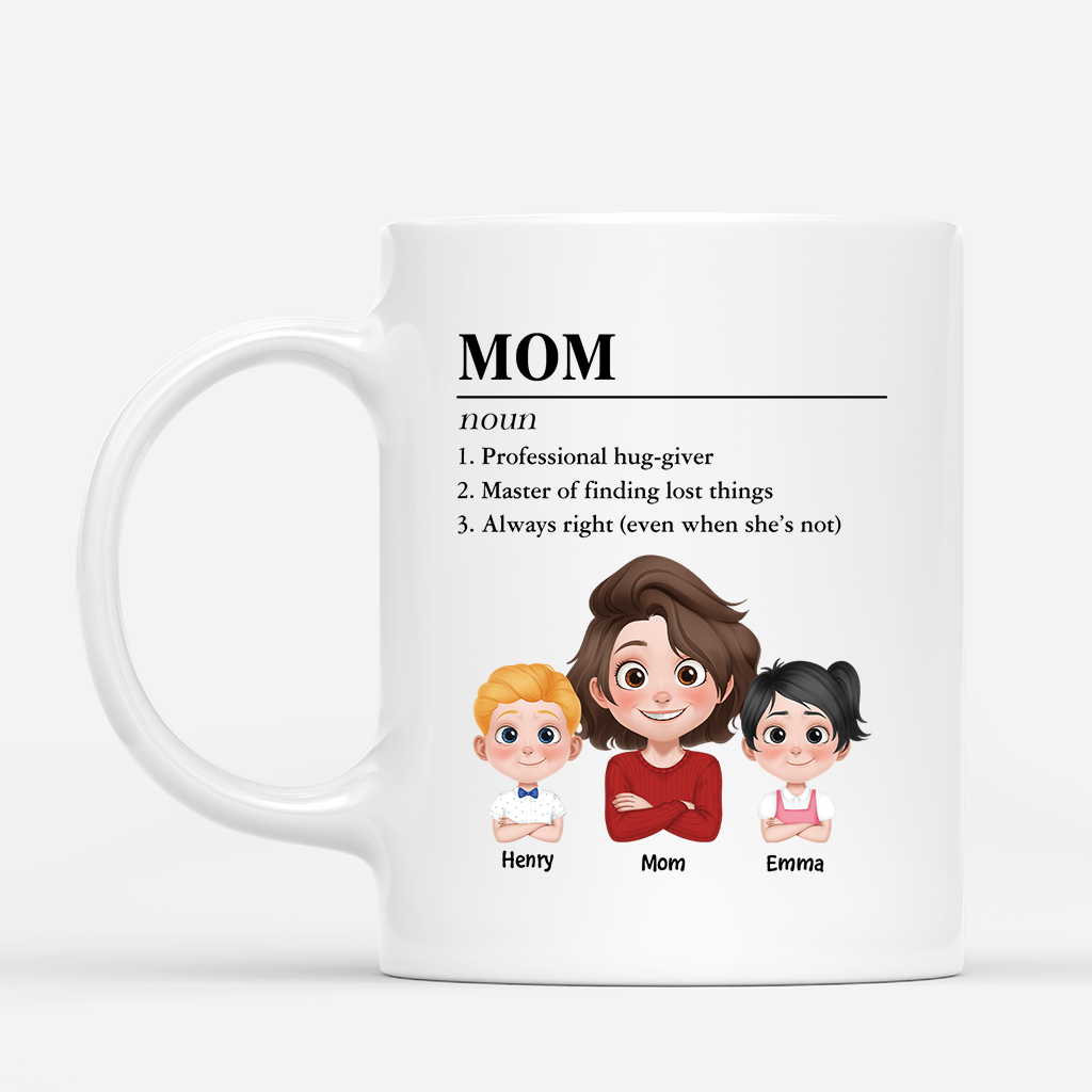 4278MUS1 personalized gifts for mothers day mom definition mug 4278MKH0A