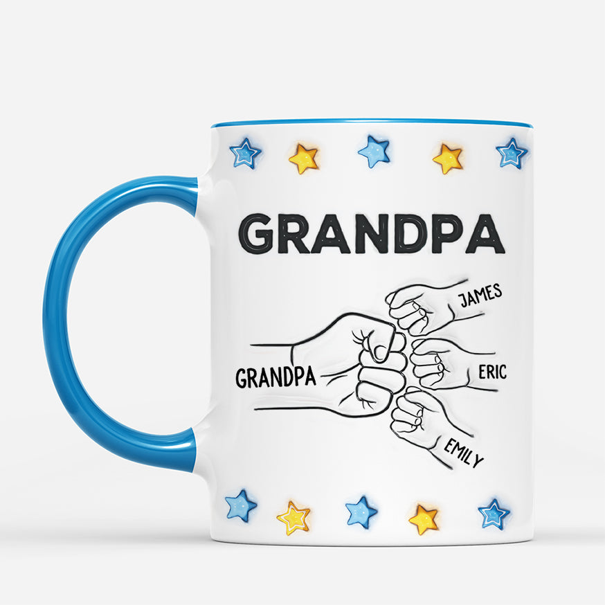 4281MUS3 3d printing effect personalized dad mug unique fathers day gifts 4281M8Q5B