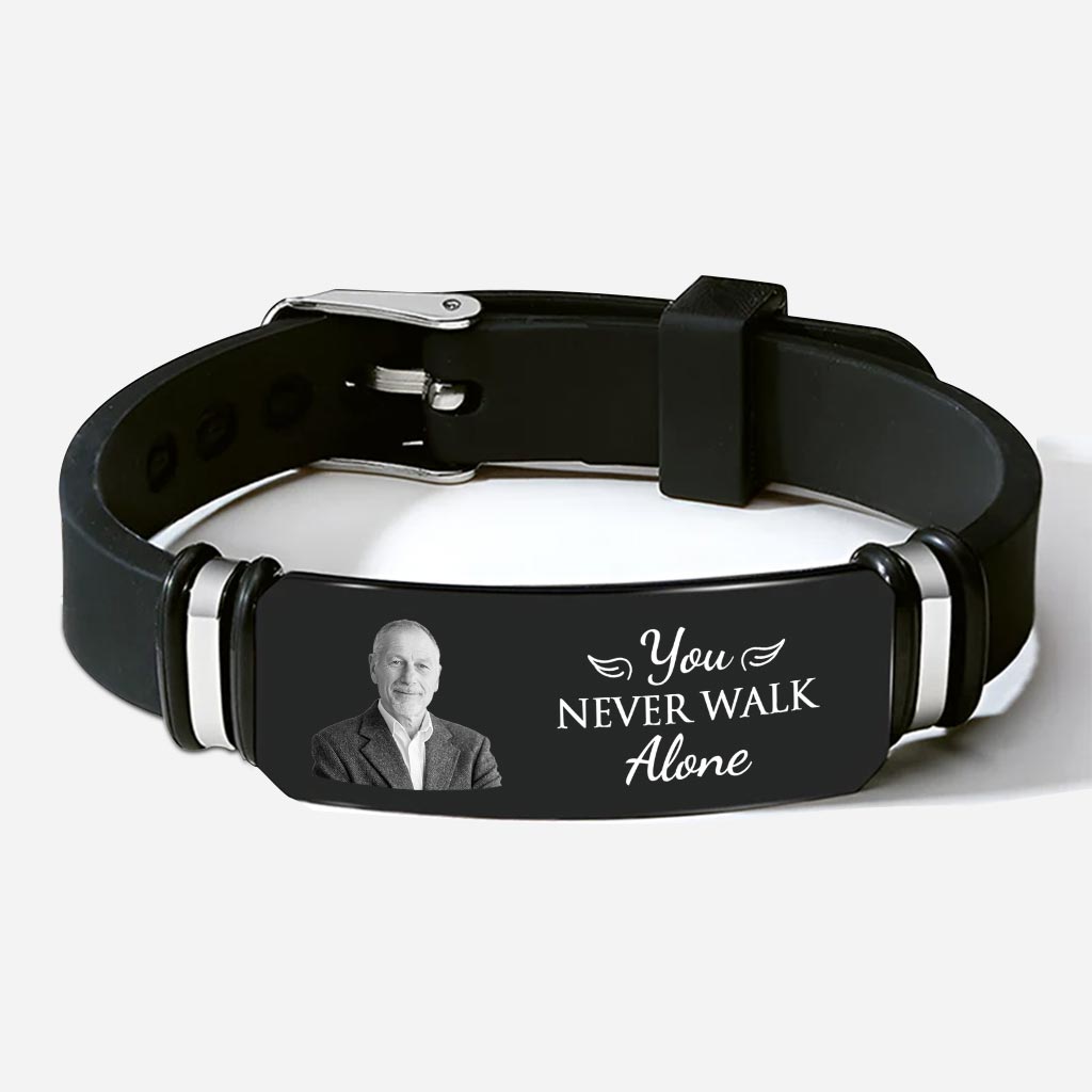 4289JUS1 personalized photo memorial gifts youll never walk alone bracelet_ 4289J5T5A_bc369f22 f742 4d38 807f 7b04b1c983d5