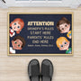 4290DUS2 personalized grandparents doormats_ funny gifts for grandparents 4290D8H0A