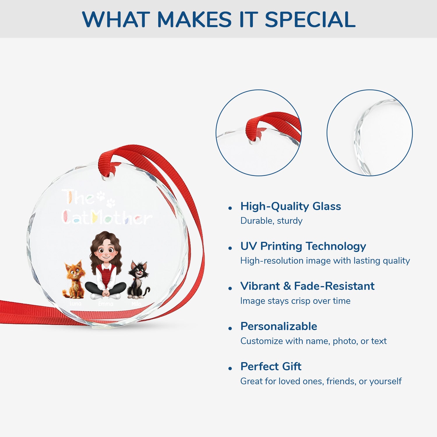 4298OUS4 personalized xmas gifts for cat owners glass cat ornaments_ 4298O3L0D