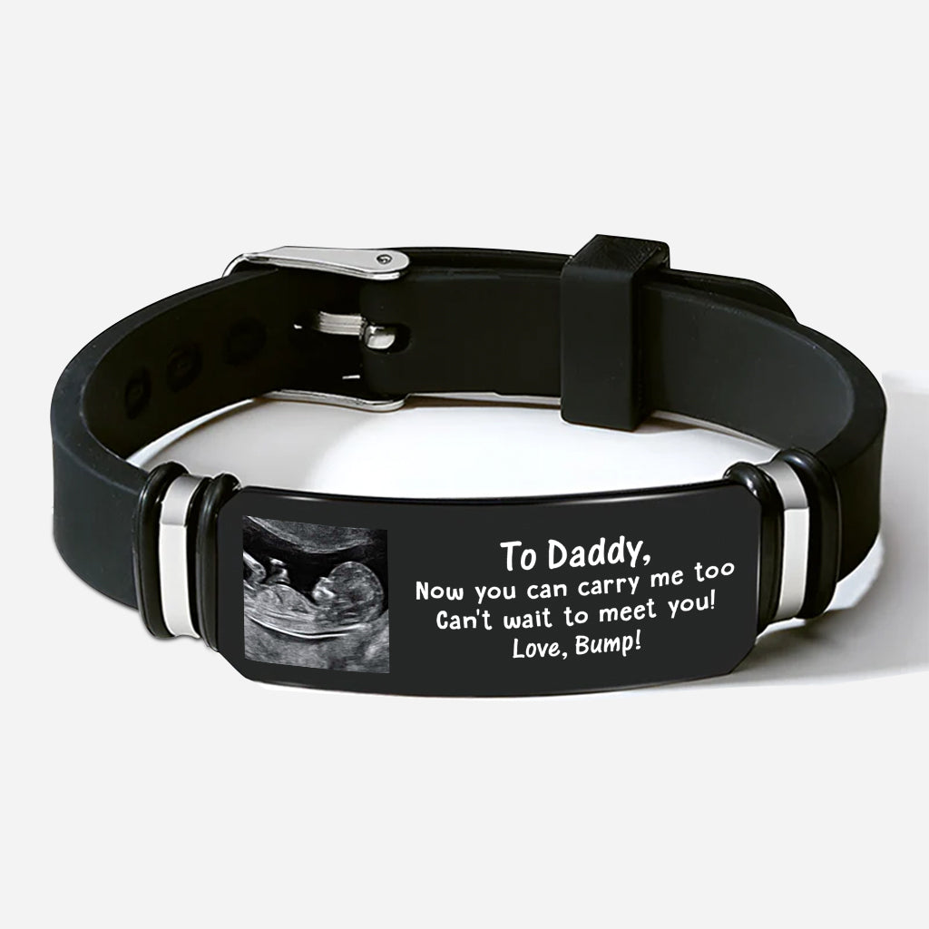 4309JUS1 custom photo bracelet_ daddy to be gifts from bump_ 4309J5T5B