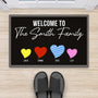 4317DUS2 personalized family gifts for parents welcome doormat 4317DTM5I
