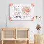 4342CUS3 personal first mothers day gift from baby_ dear mommy canvas 4342C8T5A