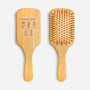 4357QUS1 personalized uv printed bamboo hairbrush grandmas garden gifts 4357qtl5a