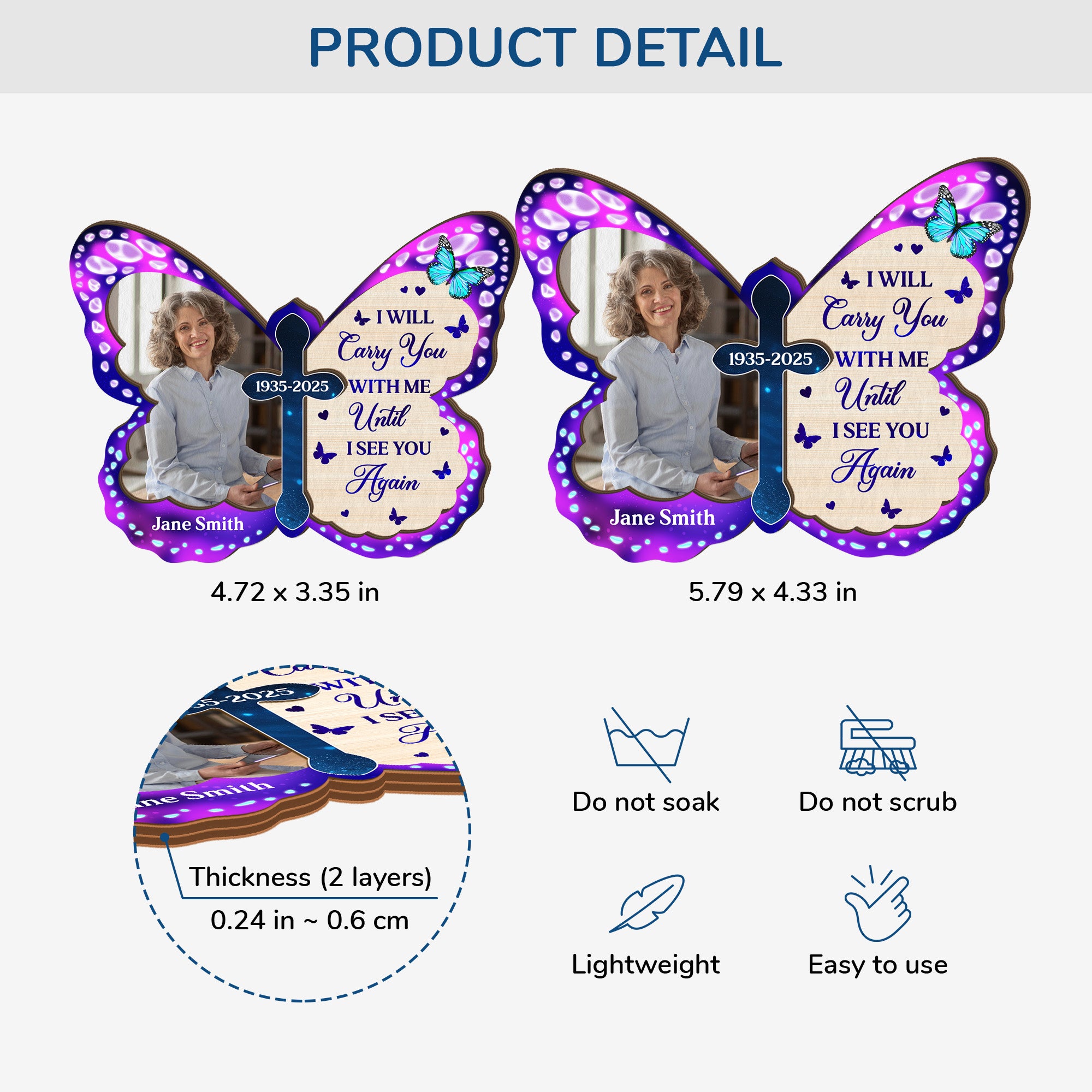 4376GUS3 personalized car visor clips unique picture memorial gifts_ 4376G3TMA_52903833 d185 4db8 871d a5ed1af53c08