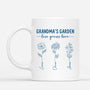 4380MUS1 personalized gifts for grandmother grandmas garden mug_ 4380MK68A