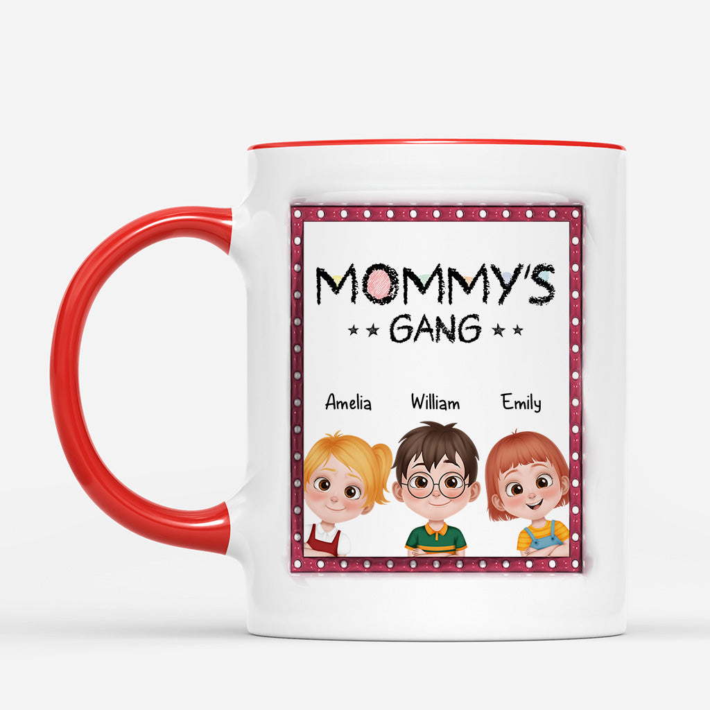 4403MUS2 personalized dad mugs for fathers day cute daddys gang mug 4403M3T0B