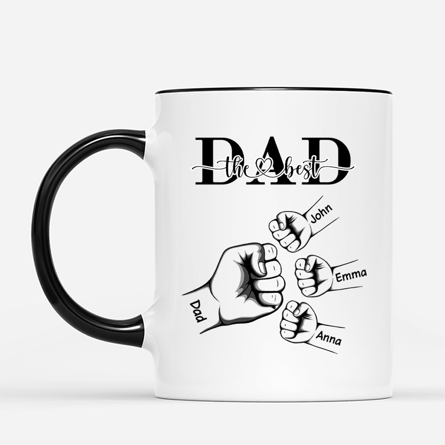 4423MUS2 personalized gift for fathers day the best dad mug 4423M6Q5B