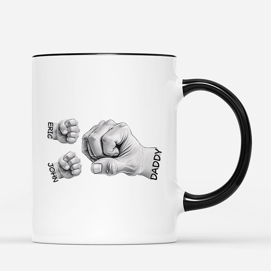 4427MUS3 personalized gifts for dad father and son mug 4427M6L0B