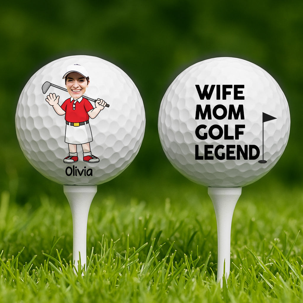 4432KUS2 funny personalized gifts for him golf balls with faces_ 4432K6KTB